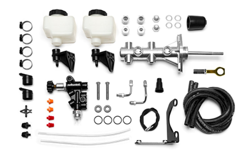 WIL Master Cylinder - Wilwood Remote Tandem M/C Kit 15/16 Mustang