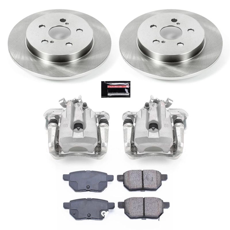 PSB Autospecialty Kit w/Cals - Power Stop 11-17 Lexus CT200h Rear Autospecialty Brake Kit w/Calipers