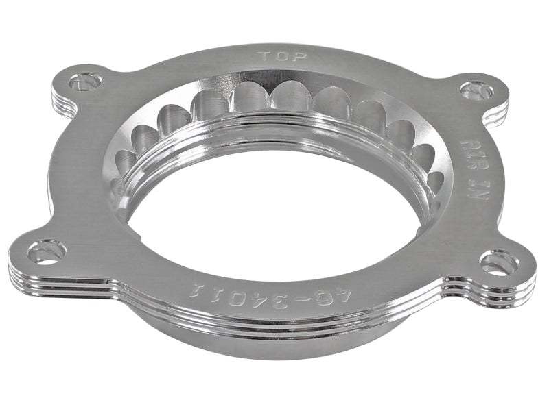 AFE Silver Bullet TBS CARB Approved - aFe Silver Bullet Throttle Body Spacer 14 Chevrolet Corvette V8 6.2L
