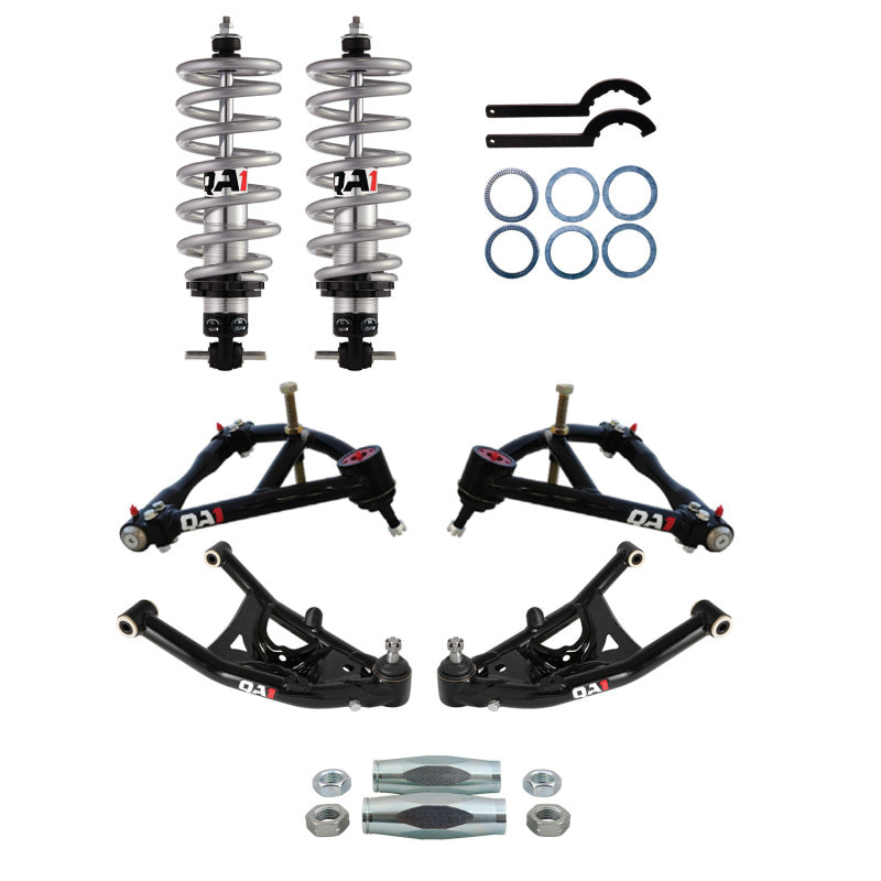 QAP Coil-Overs - Pro Coil - QA1 67-69 GM F-Body Level 1 Drag Kit S-Adj