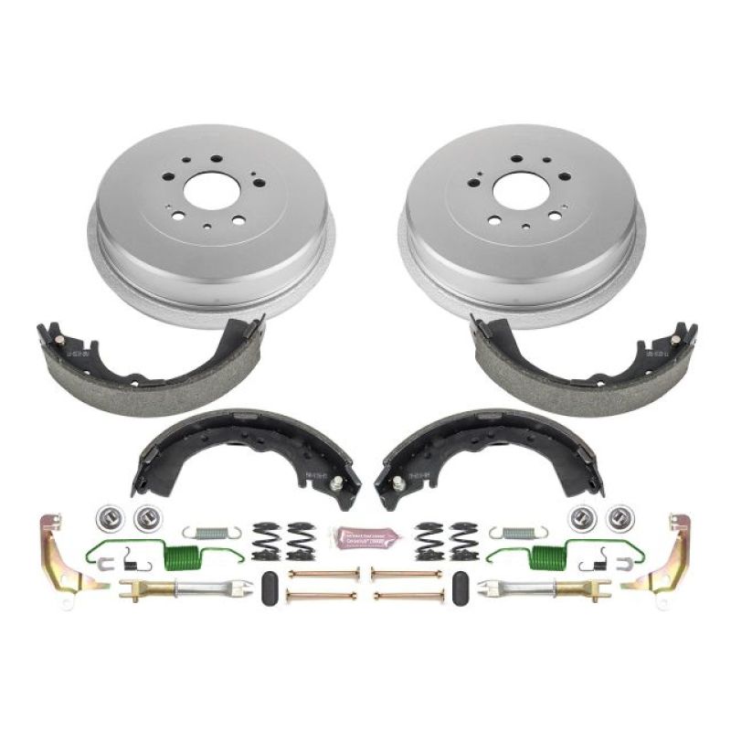 PSB Autospecialty Drum Kit - Power Stop 95-04 Toyota Tacoma 2WD Rear Autospecialty Drum Kit