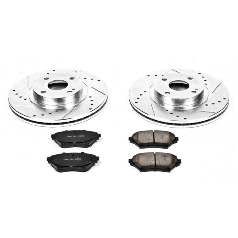 PSB Z23 Evolution Kit - Power Stop 01-05 Mazda Miata Front Z23 Evolution Sport Brake Kit