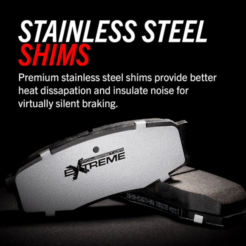 PSB Z26 Extreme Brake Pads - Power Stop 2018 Dodge Challenger Front Z26 Extreme Street Brake Pads w/Hardware