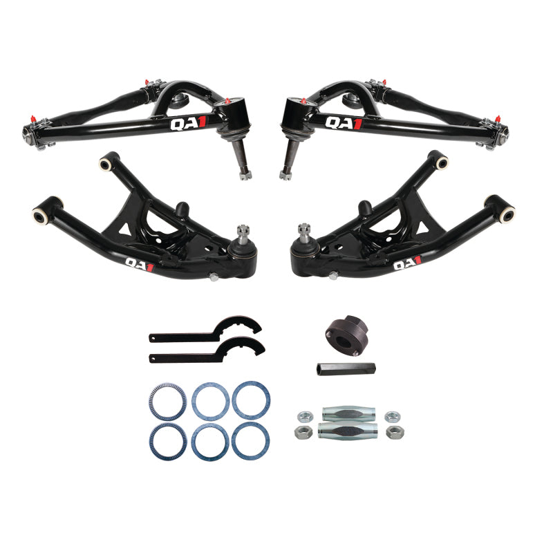 QAP Control Arms - QA1 67-69 GM F-Body Level 2 Drag Kit 2.0 w/o Shocks