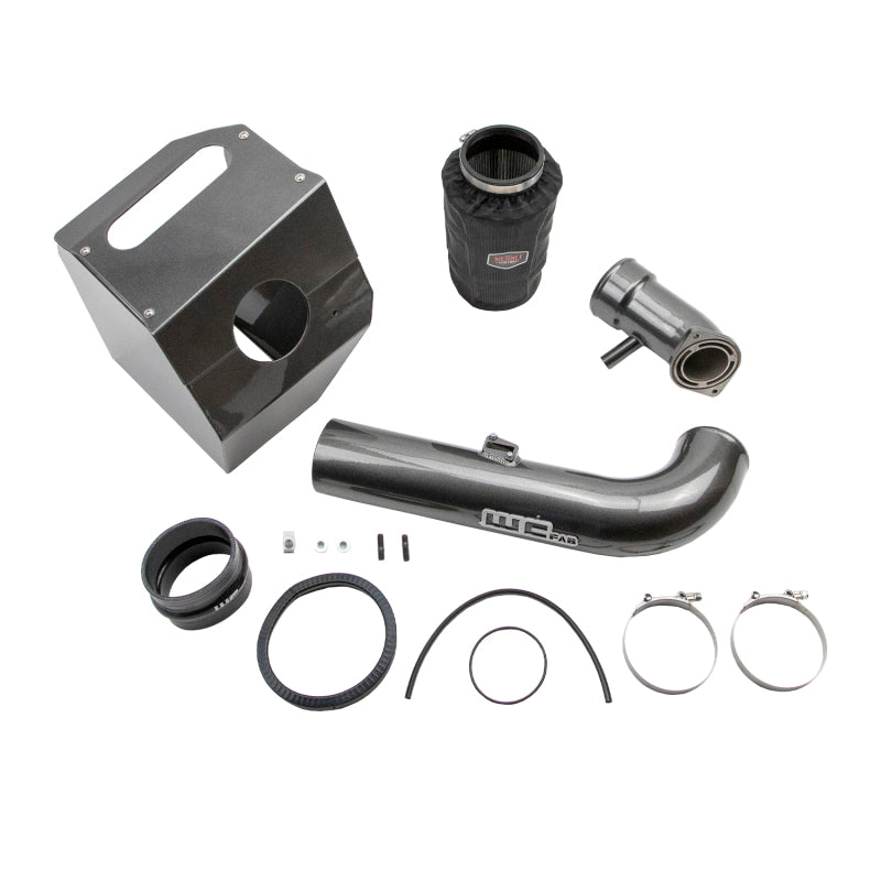 WCF Intake Kit - Stage 2 - Wehrli 17-19 Chevrolet 6.6L L5P 4in Intake Kit Stage 2 - Brizzle Blue