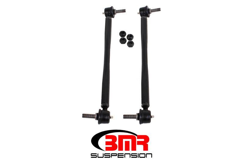 BMR End Links - BMR 12-15 5th Gen Camaro Front Sway Bar End Link Kit - Black