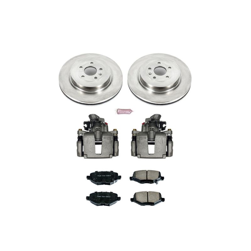 PSB Autospecialty Kit w/Cals - Power Stop 13-19 Ford Explorer Rear Autospecialty Brake Kit w/Calipers
