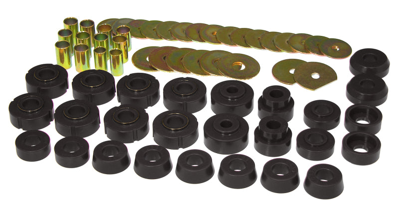 PRO Body/Subframe Bush - Blk - Prothane 65-70 Chevy Impala Convertible Body Mount - Black