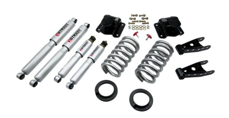 BT Lower Kit w SP Shocks - Belltech LOWERING KIT WITH SP SHOCKS