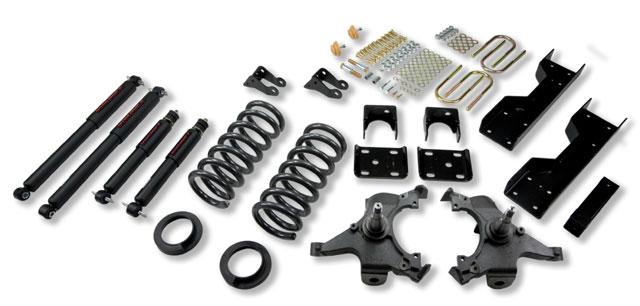 BT Lowering Kit w ND2 Shocks - Belltech LOWERING KIT WITH ND2 SHOCKS