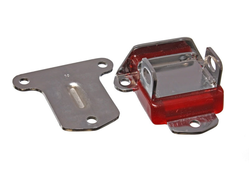 ES Motor Mounts - Red - Energy Suspension GM Early Engine Mount Chrome Plat - Red