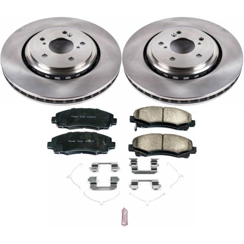 PSB Autospecialty Kit - Power Stop 15-19 Acura TLX Front Autospecialty Brake Kit
