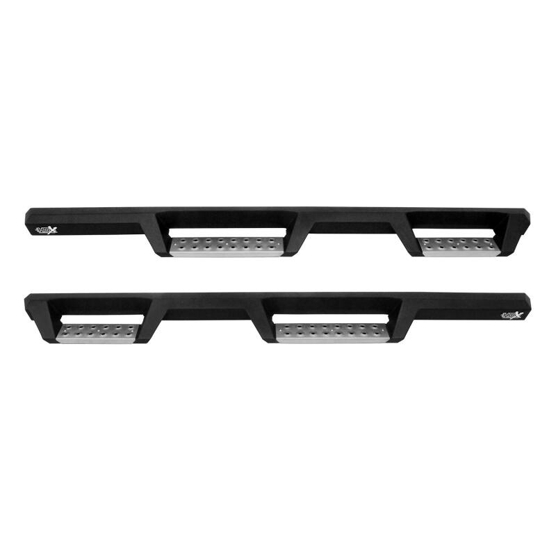 WES Nerf Bars - HDX Drop - Westin 07-18 Jeep Wrangler JKU 4dr. HDX Stainless Drop Nerf Step Bars - Tex. Blk