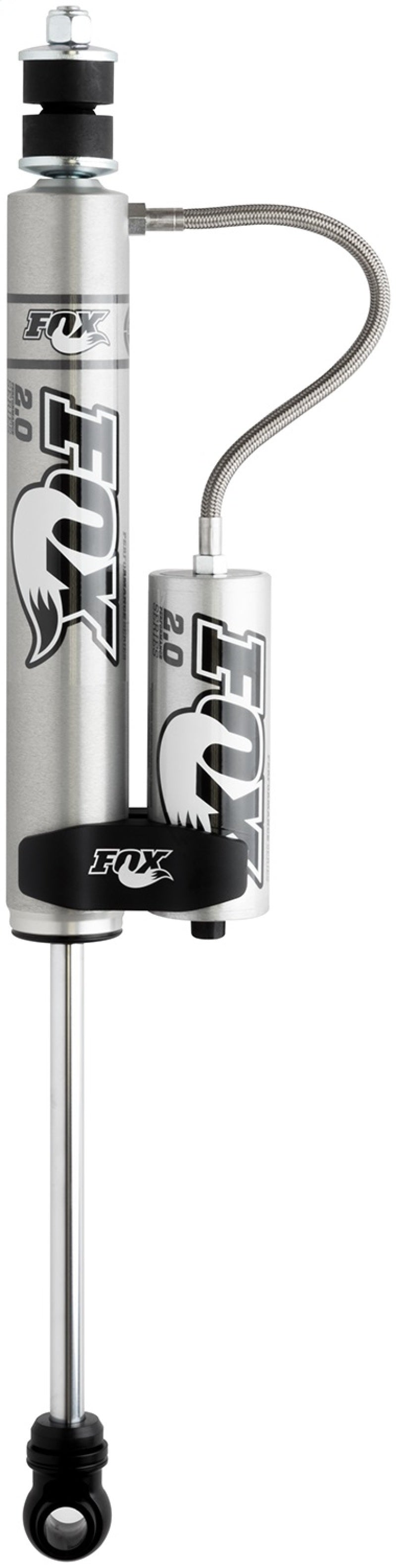 FOX 2.0 Perf Shock - Fox 01-10 Chevy HD 2.0 Perf Series 8.1in. Smooth Body Remote Res. Front Shock / 4-6in. Lift - Alum.