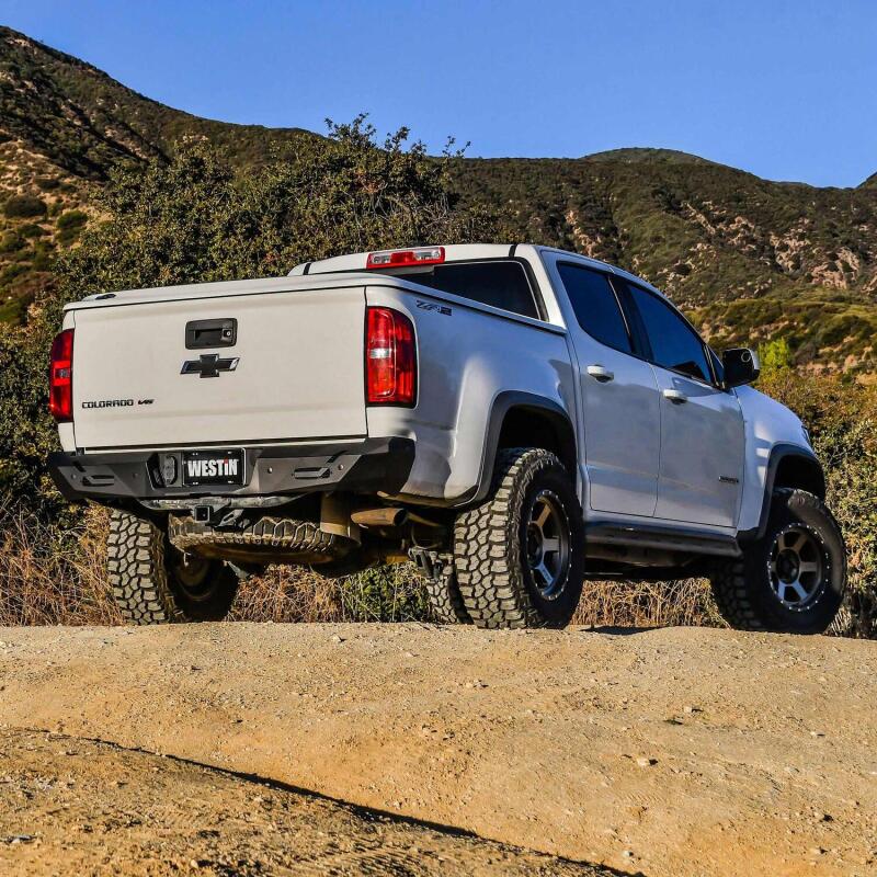 WES Pro-Series Bumpers - Westin 15-22 Chevrolet/GMC Colorado/Canyon Pro-Series Rear Bumper - Textured Black
