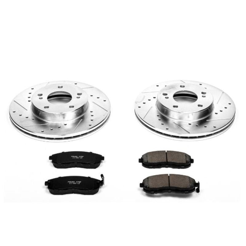 PSB Z23 Evolution Kit - Power Stop 96-99 Infiniti I30 Front Z23 Evolution Sport Brake Kit