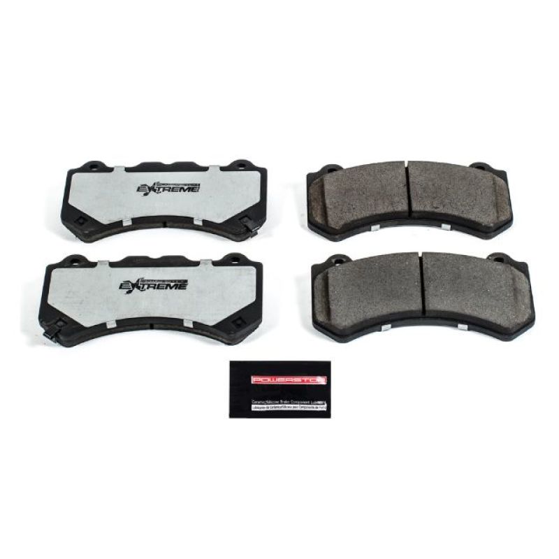 PSB Z26 Extreme Brake Pads - Power Stop 09-18 Nissan GT-R Front Z26 Extreme Street Brake Pads w/Hardware