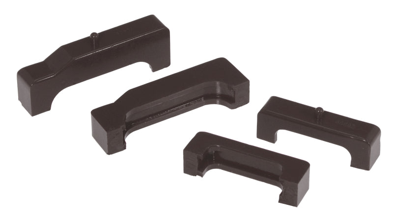 PRO Radiator Insulators - Blk - Prothane 88-98 Chevy Truck Small Block Radiator Insolators - Black