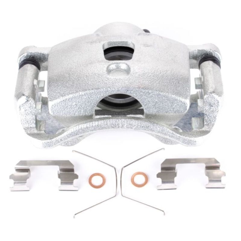 PSB Autospecialty Caliper - Power Stop 08-11 Nissan Versa Front Left Autospecialty Caliper w/Bracket