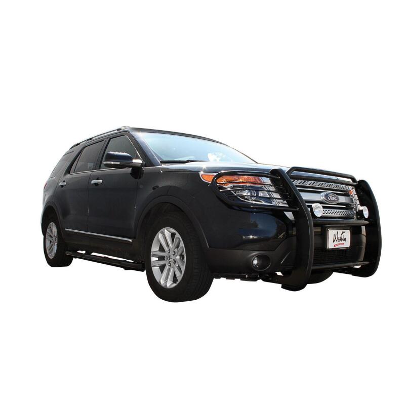 WES Sportsman Grille Guards - Westin 2011-2015 Ford Explorer Sportsman Grille Guard - Black