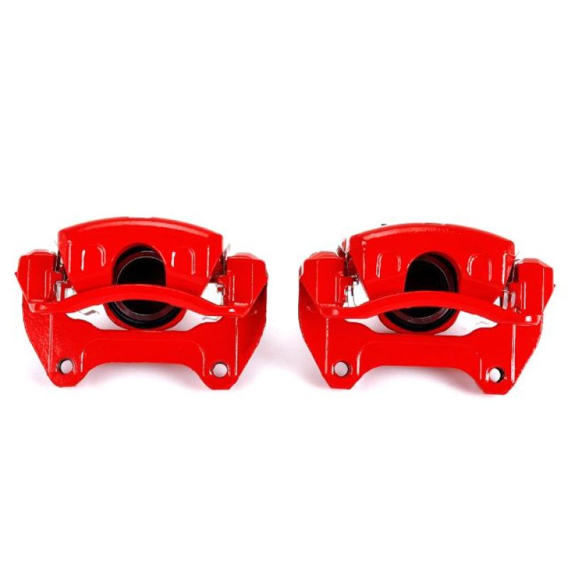PSB Red Calipers - Power Stop 2016 Buick Cascada Front Red Calipers w/Brackets - Pair