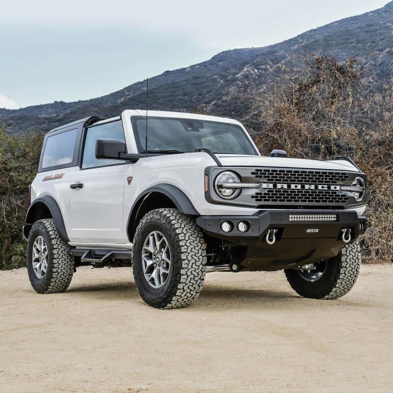 WES Pro-Mod Bumpers - Westin 21-25 Ford Bronco Pro-Mod Front Bumper - Textured Black