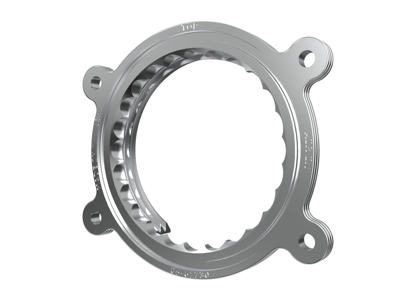 AFE Silver Bullet TBS - aFe Silver Bullet Throttle Body Spacer Kit Ford Super Duty 23-26 V8-6.8L/7.3L