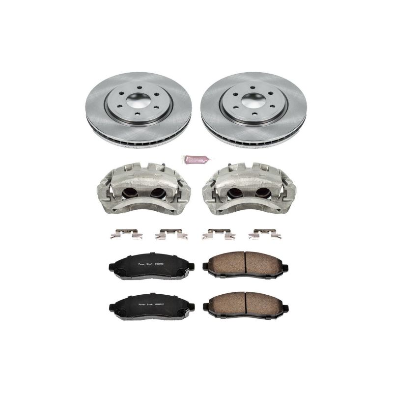 PSB Autospecialty Caliper - Power Stop 09-12 Suzuki Equator Front Autospecialty Kit w/Cals