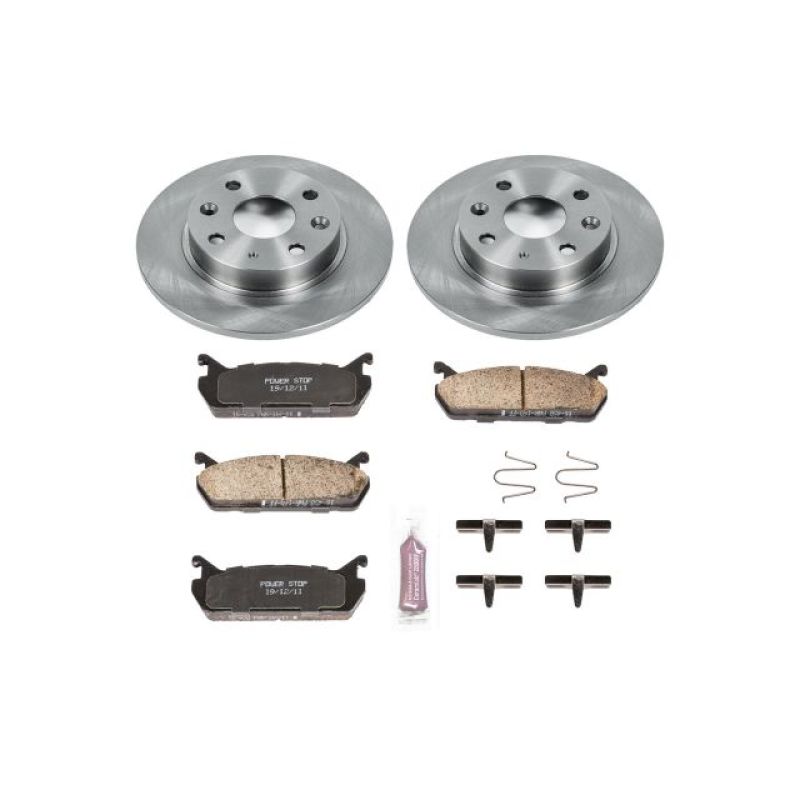 PSB Autospecialty Kit - Power Stop 90-93 Mazda Miata Rear Autospecialty Brake Kit