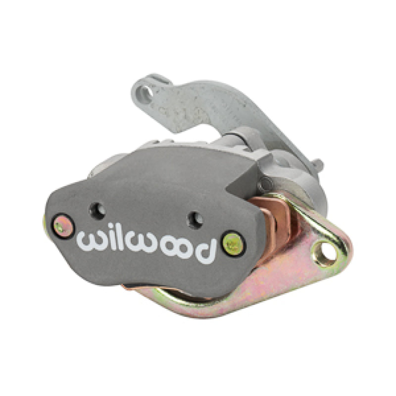 WIL Parking Brake Caliper - Wilwood LH MC4 Mechanical Parking Brake Caliper - 4.75in Bracket - 0.39in Disc - Ty3 Hard Ano