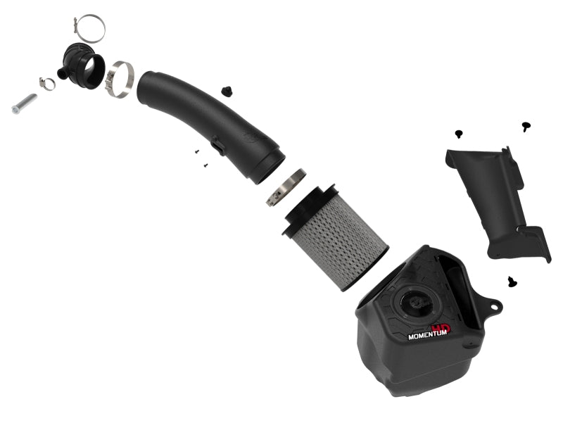 AFE Momentum HD Cold Air Intakes - aFe 20-21 Jeep Wrangler (JL) V6-3.0L (td) Momentum HD Cold Air Intake System w/ Pro Dry S Media