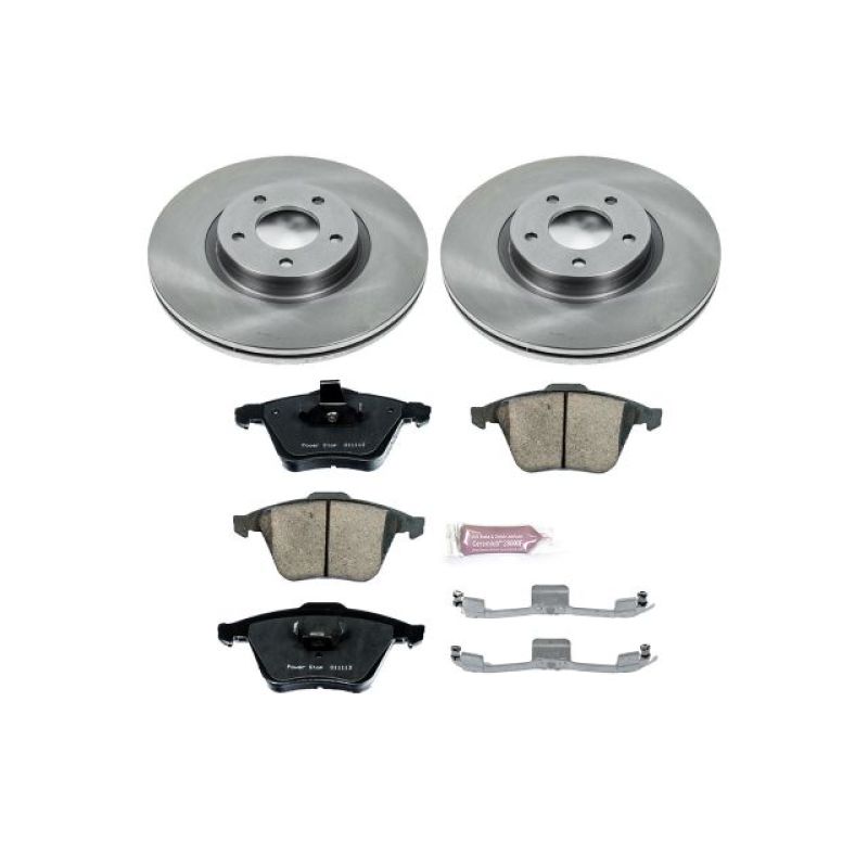 PSB Autospecialty Kit - Power Stop 07-13 Mazda 3 Front Autospecialty Brake Kit