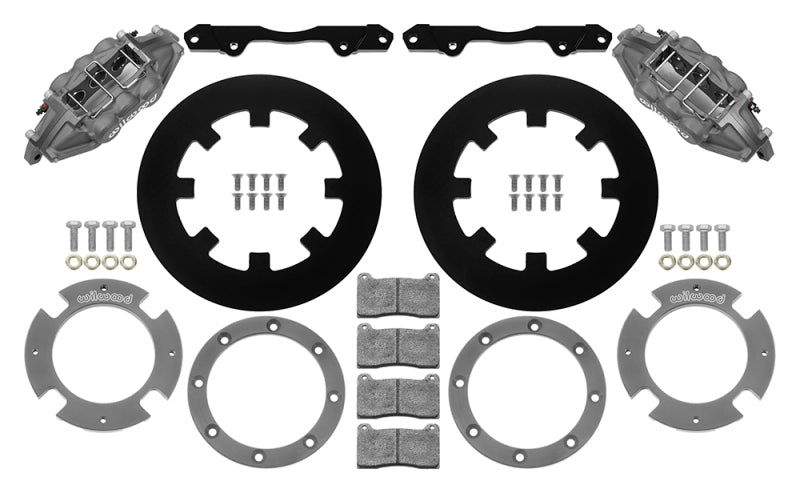 WIL UTV Big Brake Kits - Wilwood 17-21 Can-Am X3RS 6-Piston Front Kit 11.25in - Anodized
