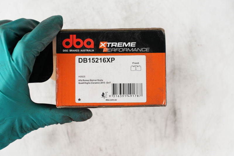 DBA XP Performance Brake Pads - DBA 17-18 Alfa Romeo Giulia Quadrifoglio XP Performance Front Brake Pads
