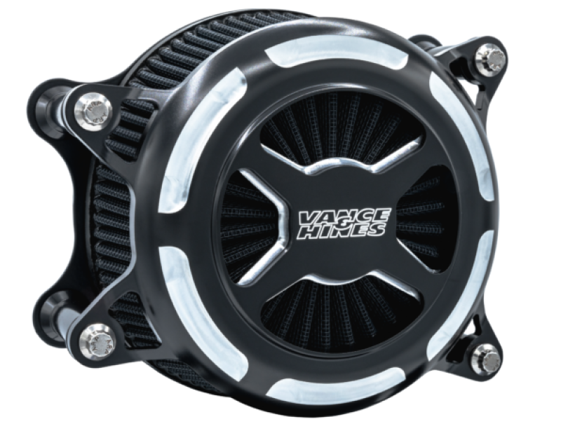 VAH X Air Intakes - Vance & Hines HD Touring/Softail M8 VO2 X Black Con