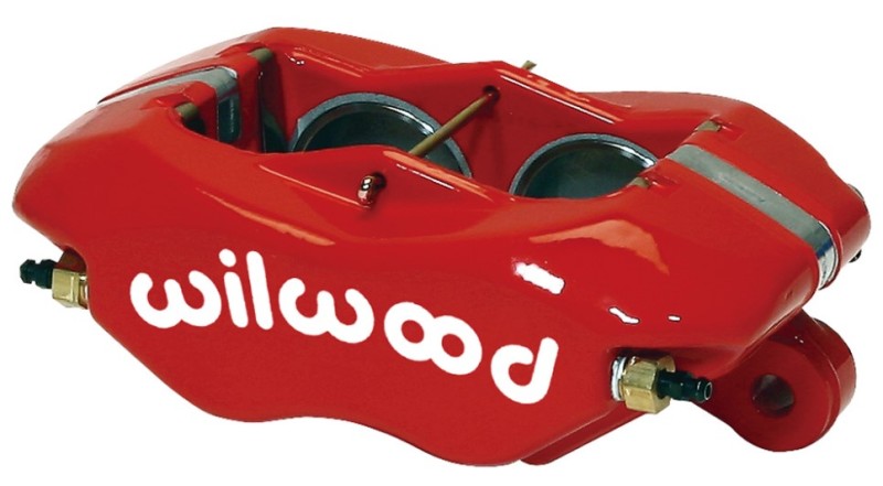 WIL Dynalite Caliper - Wilwood Caliper-Forged Dynalite-Red 1.75in Pistons 1.10in Disc