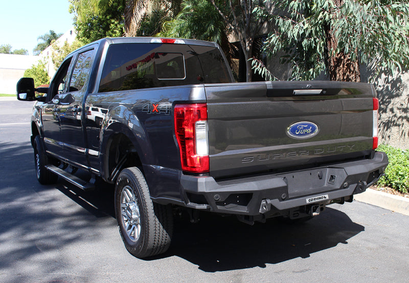 GOR BR20.5 Bumper - Go Rhino 17-19 Ford F-250/F-350/F-450 Super Duty BR20.5 Rear Bumper Replacement