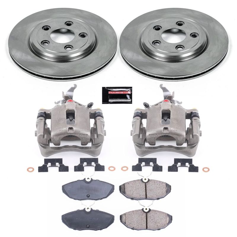 PSB Autospecialty Kit w/Cals - Power Stop 2005 Jaguar Vanden Plas Rear Autospecialty Brake Kit w/Calipers