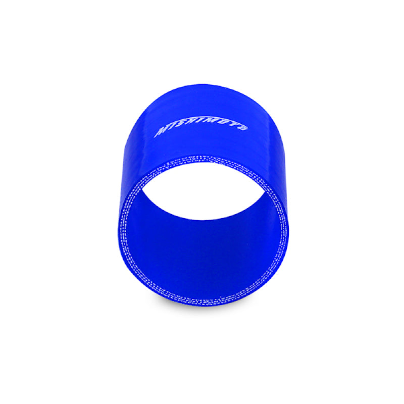 MM Couplers - Straight - Mishimoto 3.0 Inch Blue Straight Coupler