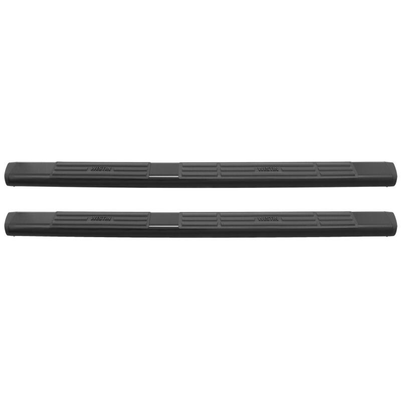 WES Nerf Bars - Premier 6 - Westin Premier 6 in Oval Side Bar - Mild Steel 75 in - Black