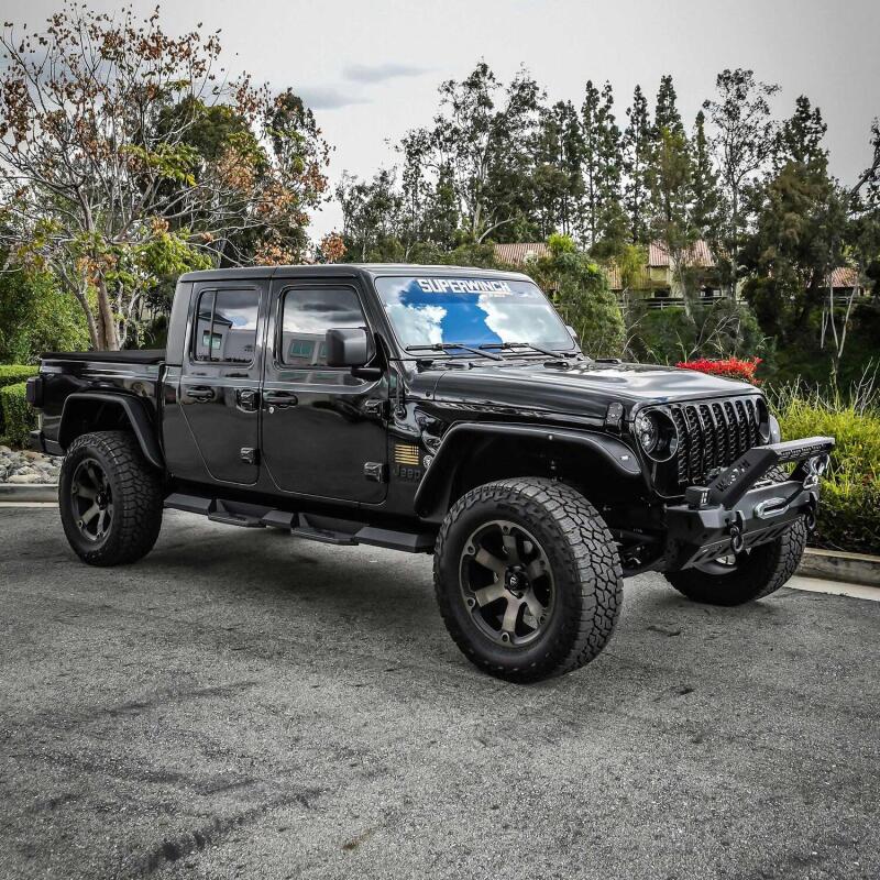 WES Nerf Bars - HDX Xtreme - Westin 2020 Jeep Gladiator HDX Xtreme Nerf Step Bars - Textured Black