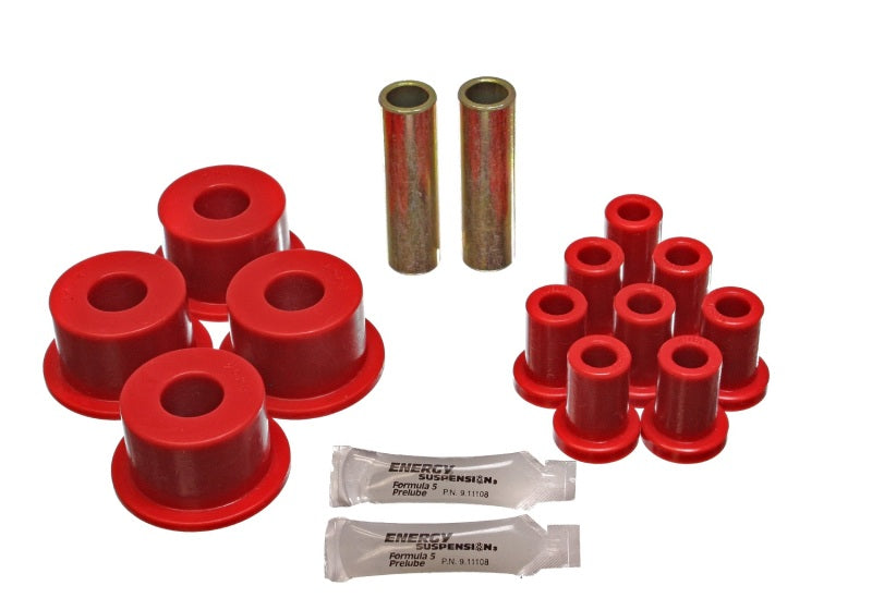 ES Spring/Shackle Bush - Red - Energy Suspension Spring Bushings - Red