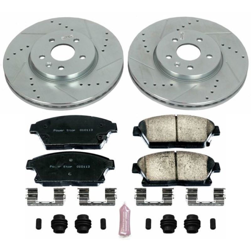 PSB Z23 Evolution Kit - Power Stop 13-18 Buick Encore Front Z23 Evolution Sport Brake Kit