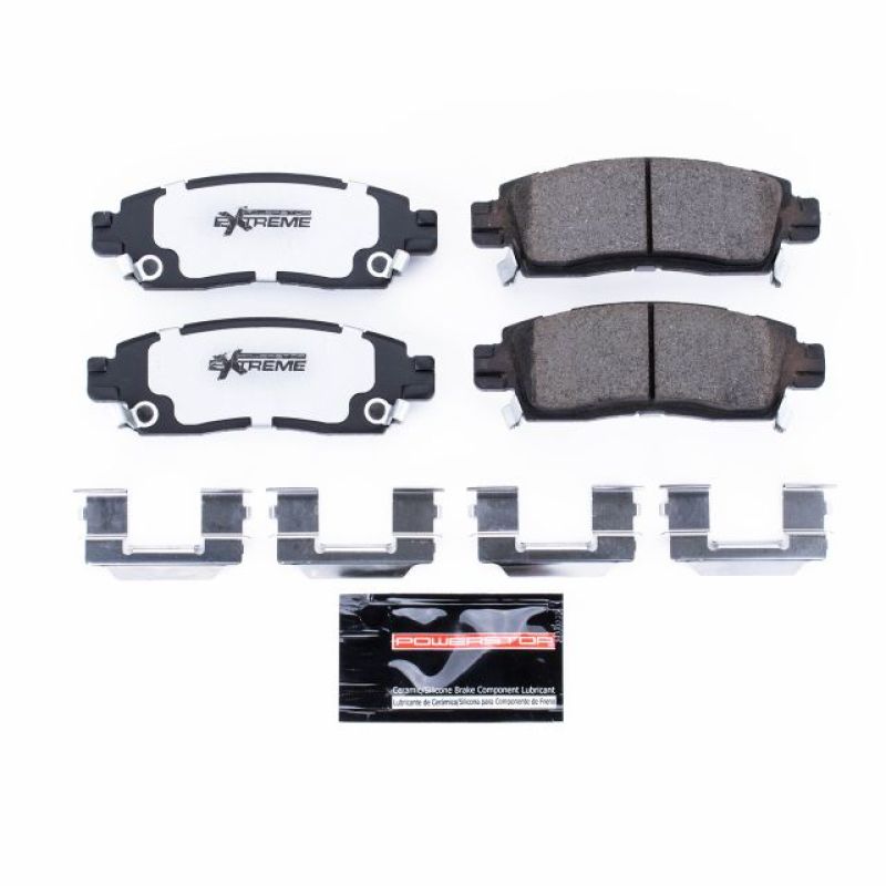 PSB Z26 Extreme Brake Pads - Power Stop 08-17 Buick Enclave Rear Z26 Extreme Street Brake Pads w/Hardware