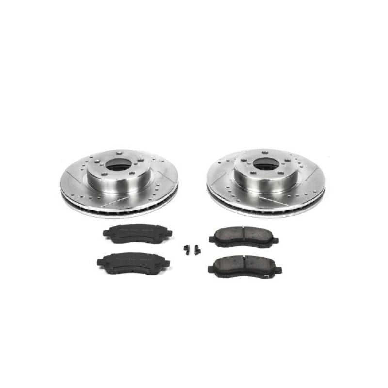 PSB Z23 Evolution Kit - Power Stop 97-01 Subaru Impreza Front Z23 Evolution Sport Brake Kit