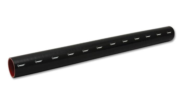 VIB 4 Ply Hoses - Vibrant 4 Ply Reinforced Silicone Straight Hose Coupling - 2.25in I.D. x 36in long (BLACK)