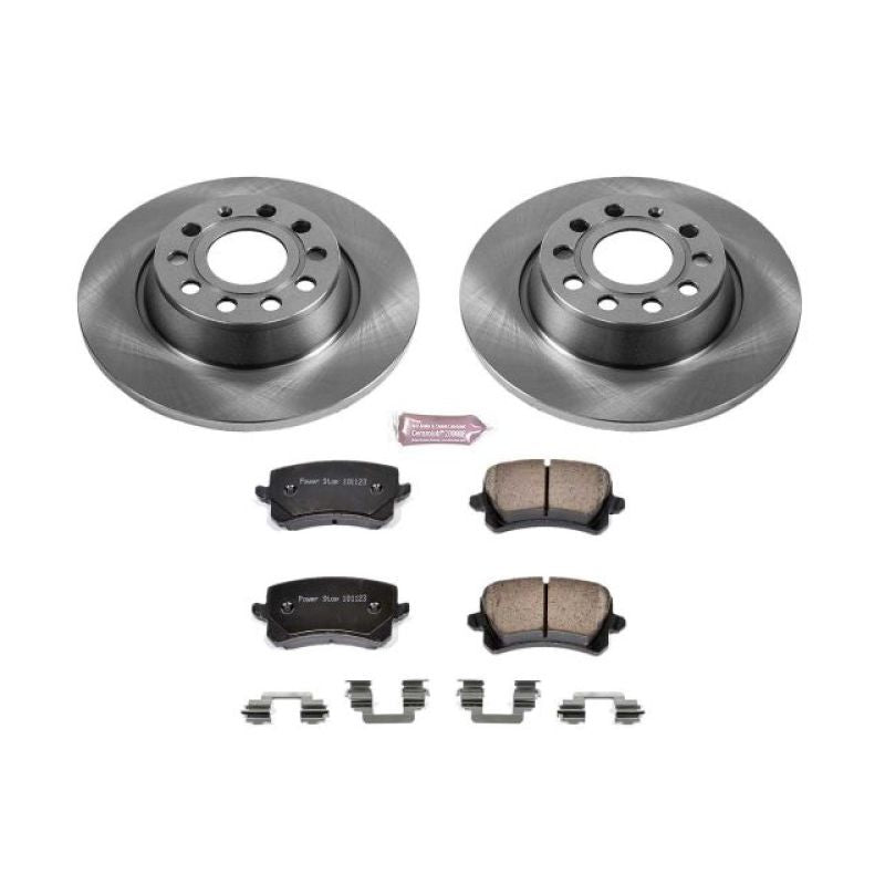 PSB Autospecialty Kit - Power Stop 2015 Audi Q3 Rear Autospecialty Brake Kit