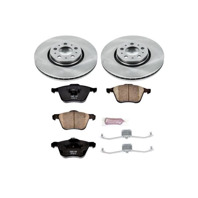PSB Autospecialty Kit - Power Stop 08-09 Volvo S60 Front Autospecialty Brake Kit