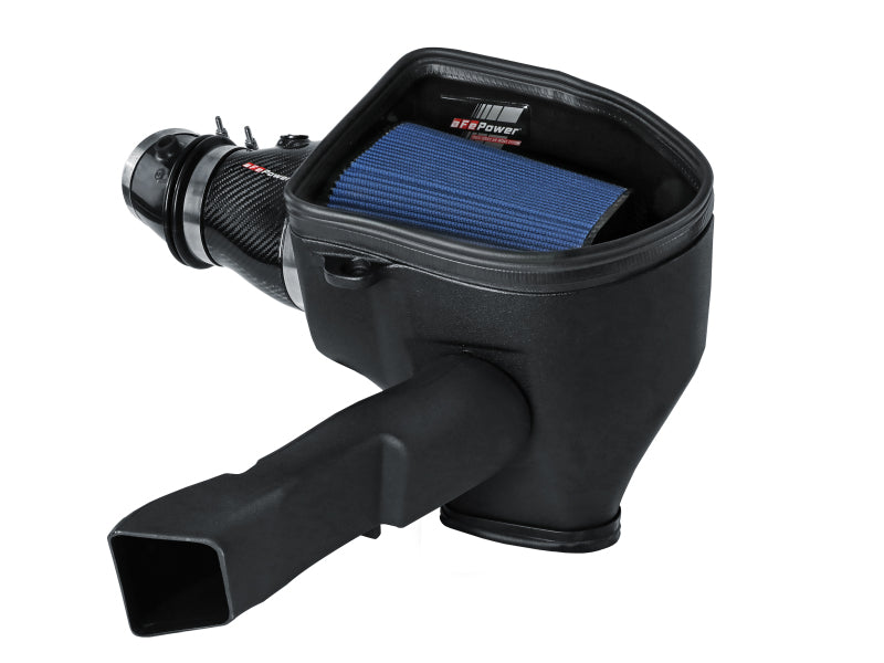 AFE Track Series Intake - aFe Dodge Charger SRT Hellcat Redeye 21-23 V8-6.2L Track Series Stage-2 Carbon Fiber Intake Pro 5R