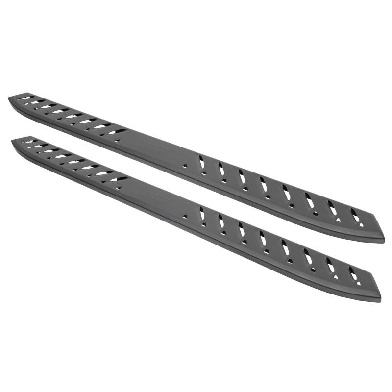 WES Running Boards - Thrasher - Westin 2019 Chevrolet Silverado/Sierra 1500 Crew Cab Thrasher Running Boards - Textured Black